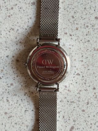 Reloj Daniel Wellington Plata/Blanco