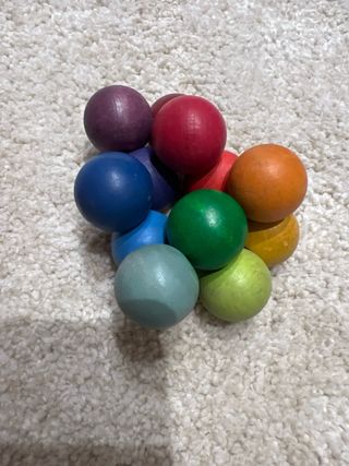 Lote Juguetes Madera Bebés 1-3 Años