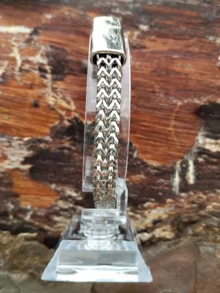 Pulsera Acero Inoxidable Trenzado Unisex