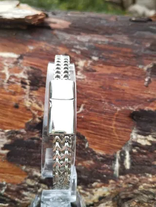 Pulsera Acero Inoxidable Trenzado Unisex