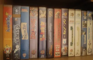 Lote Películas VHS Disney y Juveniles