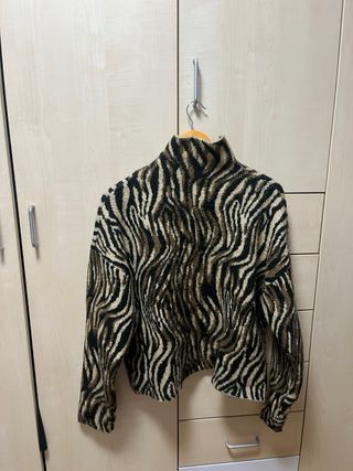 Jersey Zara Estampado Animal Print
