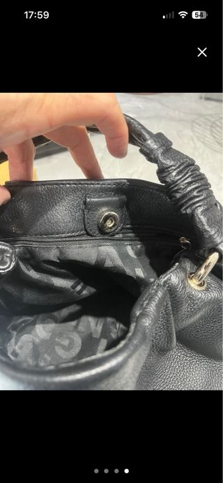 Bolso Purificación García Piel Negro