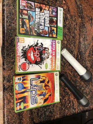 Xbox 360 Slim Negra + Fuente