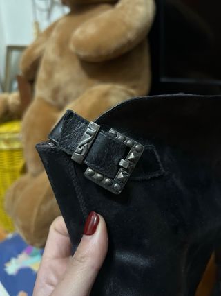 Stivali Nero Giardini n.41 tacco 4cm