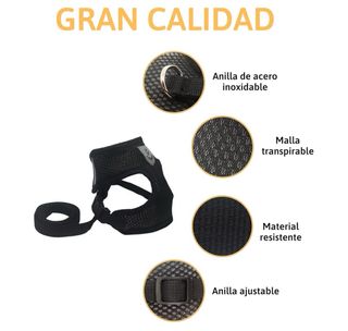 2 Arnés para Gato Sansonit Negro