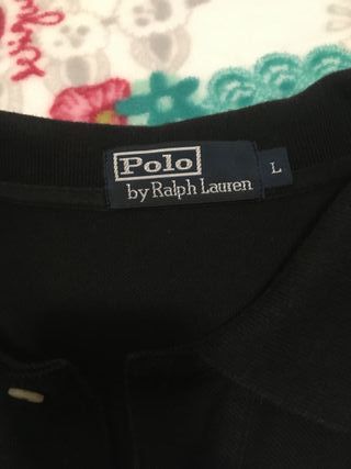 Polo Ralph Lauren Negro Talla L / XL