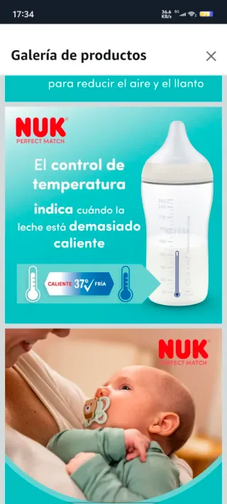 NUK Set Biberones y Chupete Winnie Pooh 0-6m