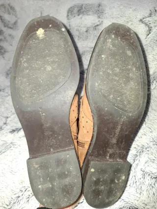 Botines Marrones con Brillos