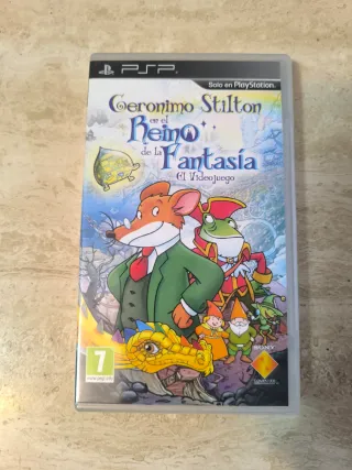 Juegos PSP Geronimo Stilton Reino Fantasía