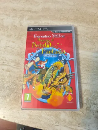 Juegos PSP Geronimo Stilton Reino Fantasía