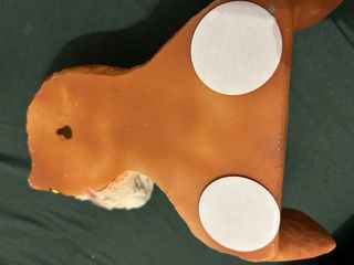 Porta rollos dinosaurio resistente