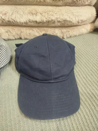 Lote 3 Gorras Azul y Blanco