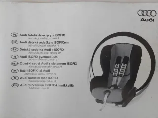 Silla Coche Romer Duo Isofix Audi 9-18kg