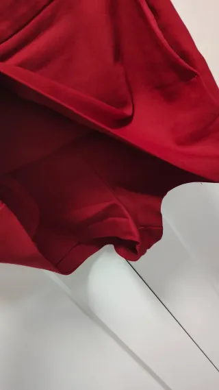 Falda pantalón Zara Roja Talla XS