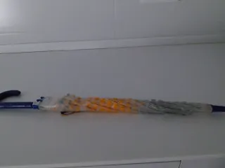 Paraguas infantil Real Madrid transparente