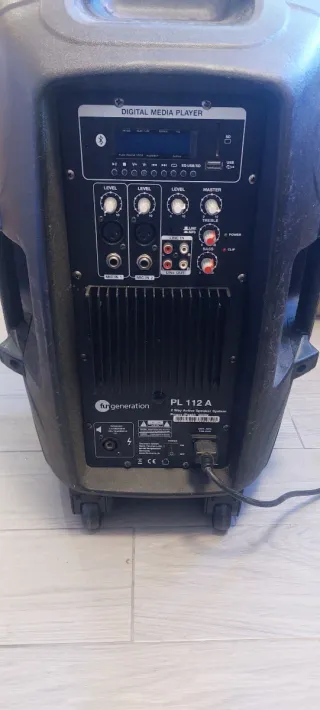 Altavoz Activo 600W Bluetooth Negro