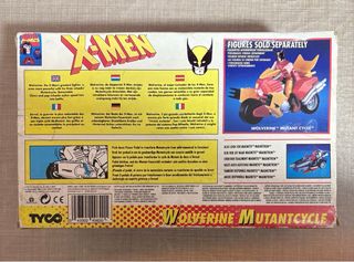 Tyco X-Men Wolverine Mutantcycle Anni '90