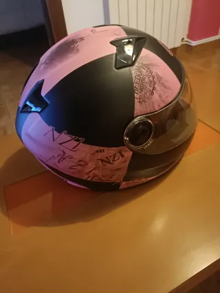 Casco Moto NZI Blue Series Rosa