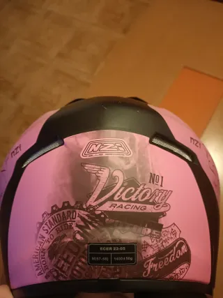Casco Moto NZI Blue Series Rosa