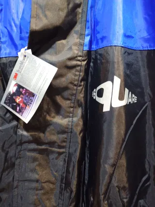 Traje Impermeable Moto Azul y Negro