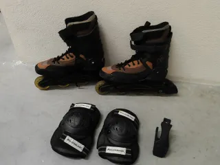 Patines en línea K2 + protecciones