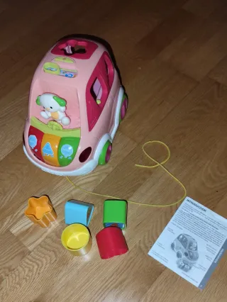 Coche musical VTech con formas