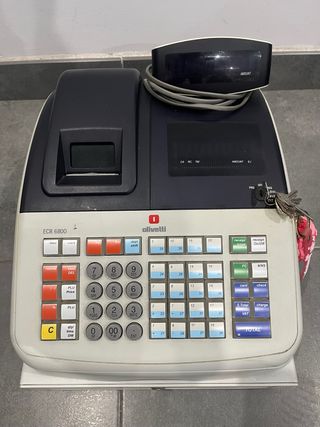 Caja Registradora Olivetti ECR 6800