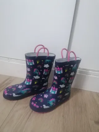 Botas de lluvia niña Talla 29