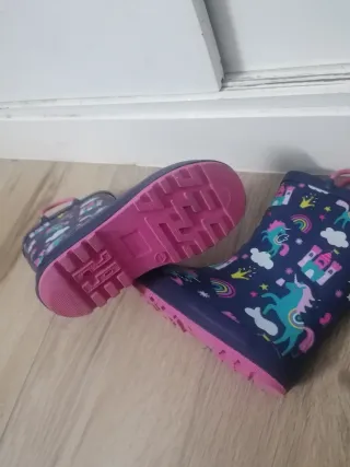 Botas de lluvia niña Talla 29