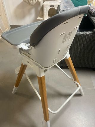 Trona Olmitos gris y madera