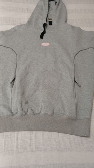 Sudadera NUDE PROJECT con capucha  gris