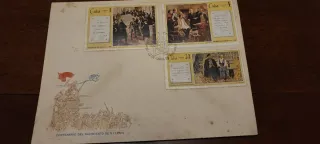 Francobolli Cuba Centenario Morte Lenin