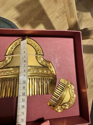 Peinetas Fallera Niña Doradas