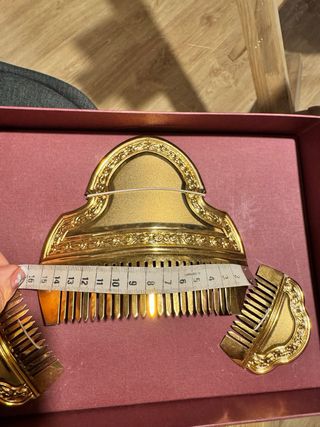 Peinetas Fallera Niña Doradas