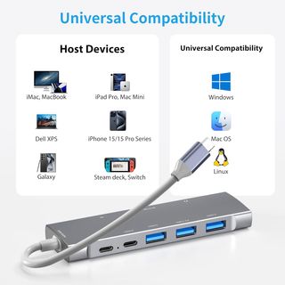 Hub USB C 9 in 1 Adattatore Docking Station
