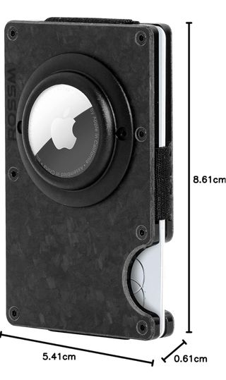 Cartera RFID Bloqueo ROSSM Negra.