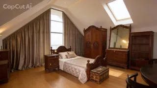 Dormitorio juvenil completo de madera.