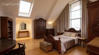 Dormitorio juvenil completo de madera.