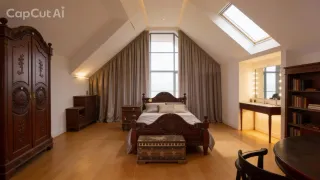 Dormitorio juvenil completo de madera.