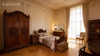 Dormitorio juvenil completo de madera.