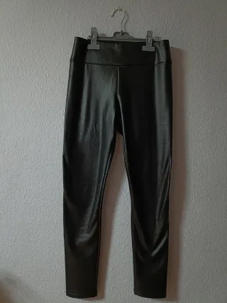 Leggins Cuero Sintético Mujer Calzedonia