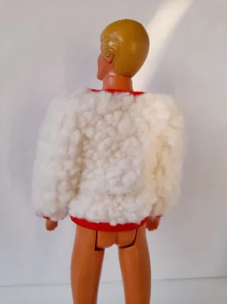 pellicciotto bianco Barbie e Ken anni '80