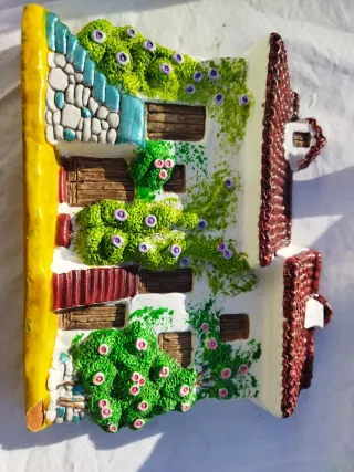 Fachadas de casa de adorno