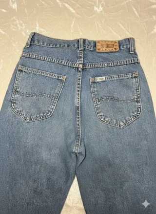 Pantalones Vaqueros Vintage Azules