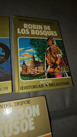 3 Libros Brugera Historias Selección