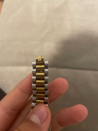 Rolex Datejust Oro y Plata Diamantes