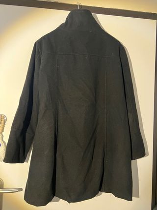 Cappotto nero doppio petto