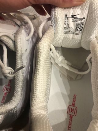 Zapatillas Nike Shox Hombre Blancas Talla 44