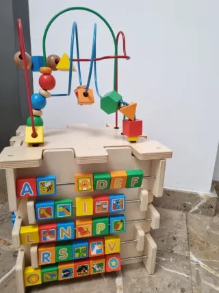 Juego educativo madera infantil
